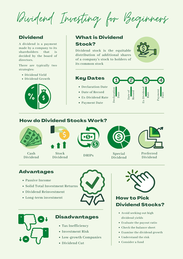 Dividend Investing for Beginners Infographics-diarynigracia