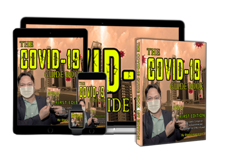 OLIVER TUPAZ DIONG FILIPINO COMMUNITY LEADER IN KUWAIT - The book cover of Covid- 19 book 