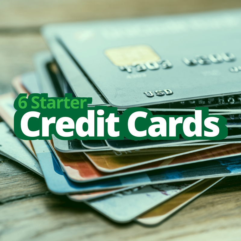 6 Starter Credit Cards for Credit Card Newbies -diarynigracia