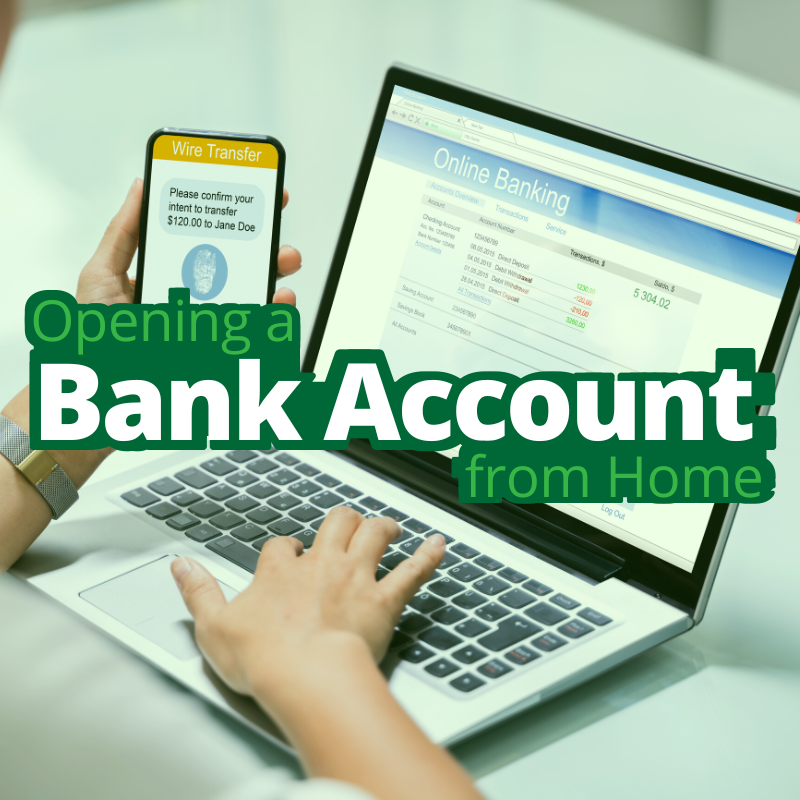Things to know when opening a bank account from home -diarynigracia