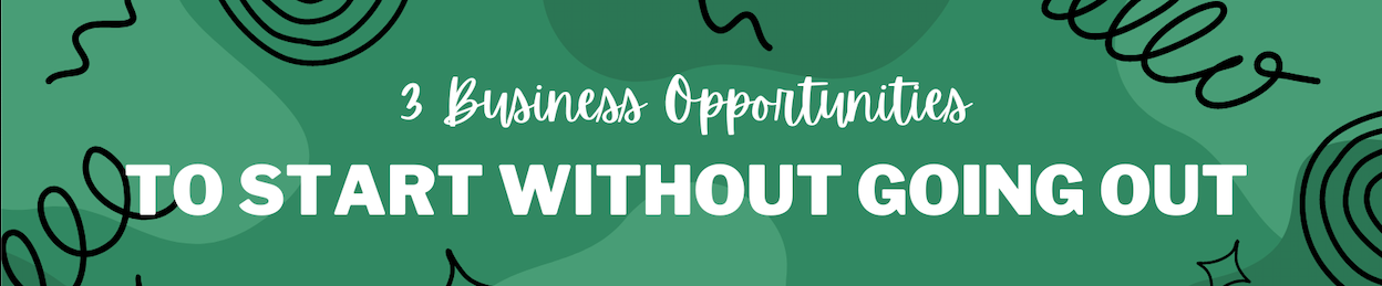 3 Business Opportunities You Can Start Without Going OutBanner -diarynigraca