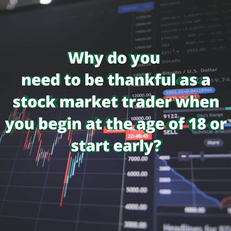 Be thankful as a stock market trader 2023