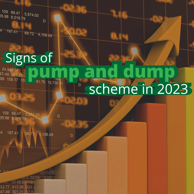 Signs of pump and dump scheme in 2023
