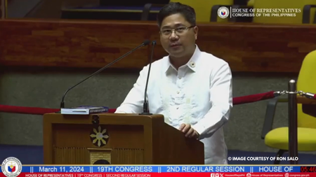 Privilege Speech of KABAYAN Partylist Rep. Ron Salo on calling for the lifting of the Deployment Ban to Kuwait on March 11, 2024