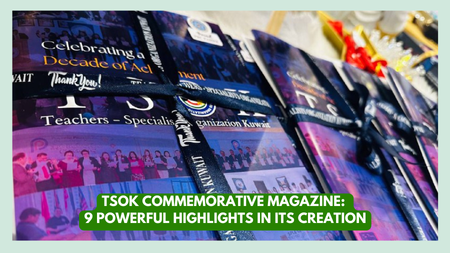 Discover the effort behind the creation of the TSOK Commemorative Magazine. Celebrate a decade of dedication and success with insights from the editor-in-chief.