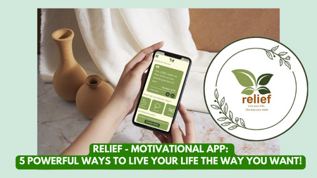 Discover Relief: the ultimate app to empower your journaling, keep you motivated with daily reminders, inspire you with powerful quotes, and personalize your journey towards self-improvement. Live your life the way you want with Relief!