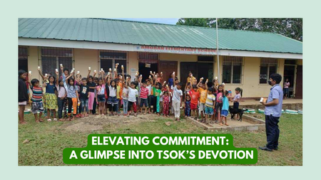 Elevating Commitment: A Glimpse into TSOK’s Devotion in Empowering Communities - TSOK Project 2024: Supporting Amoran Elementary School