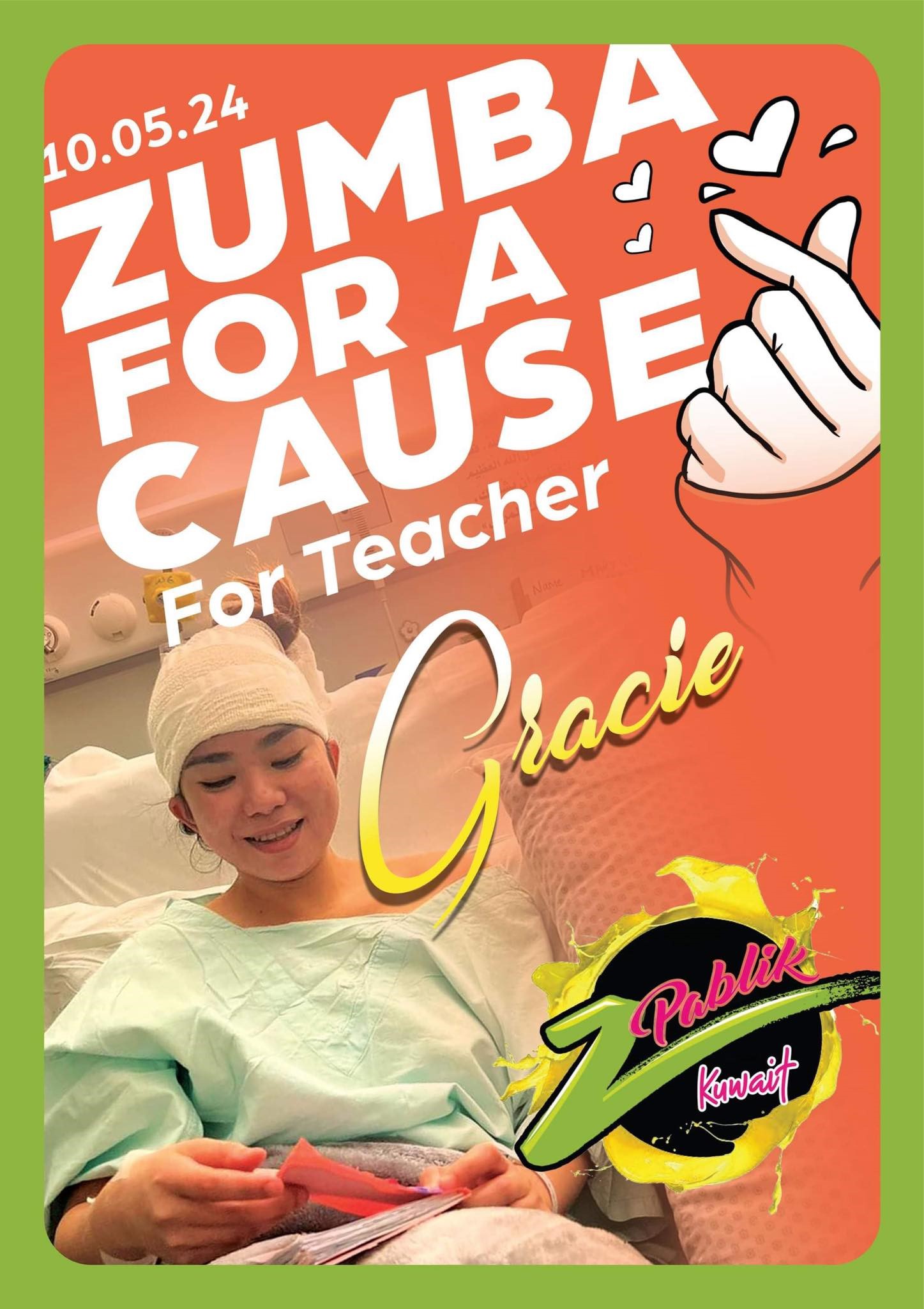 Zumba for a cause for Teacher Gracie