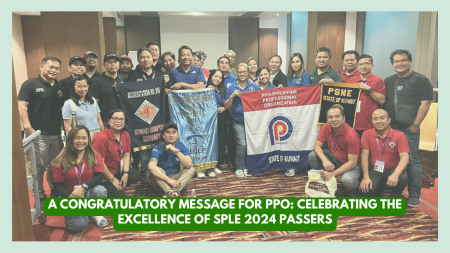 Congratulations to PPO members that passed the SPLE 2024!