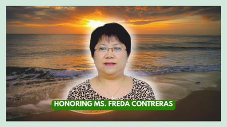Honoring Ms. Freda Contreras