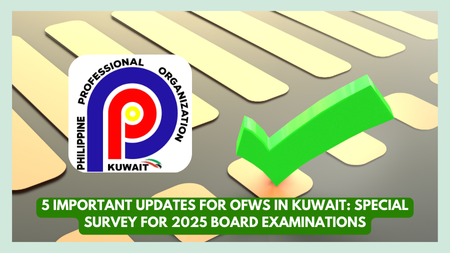 PPO Announcement, Survey for OFWs