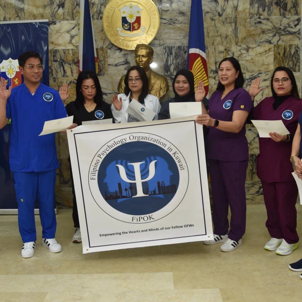 Filipino Psychology Organization in Kuwait: 2025 Oath-Taking Ceremony