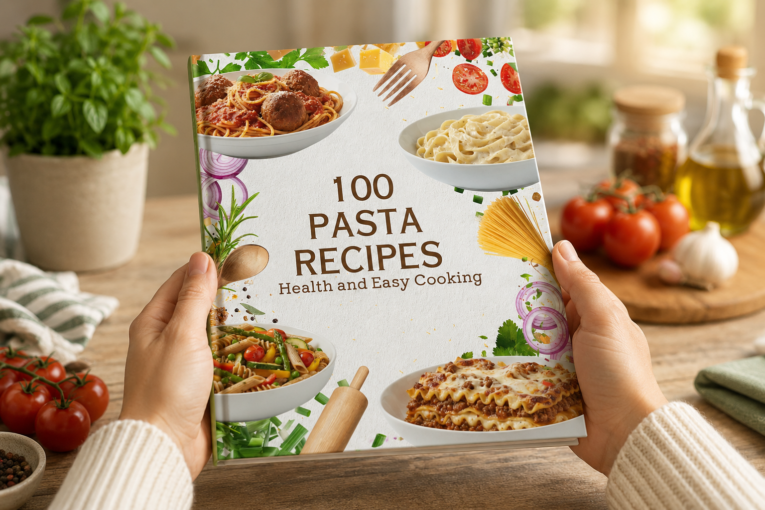 creative-pasta-cookbook Creative pasta cookbook recipes with homemade pasta dish